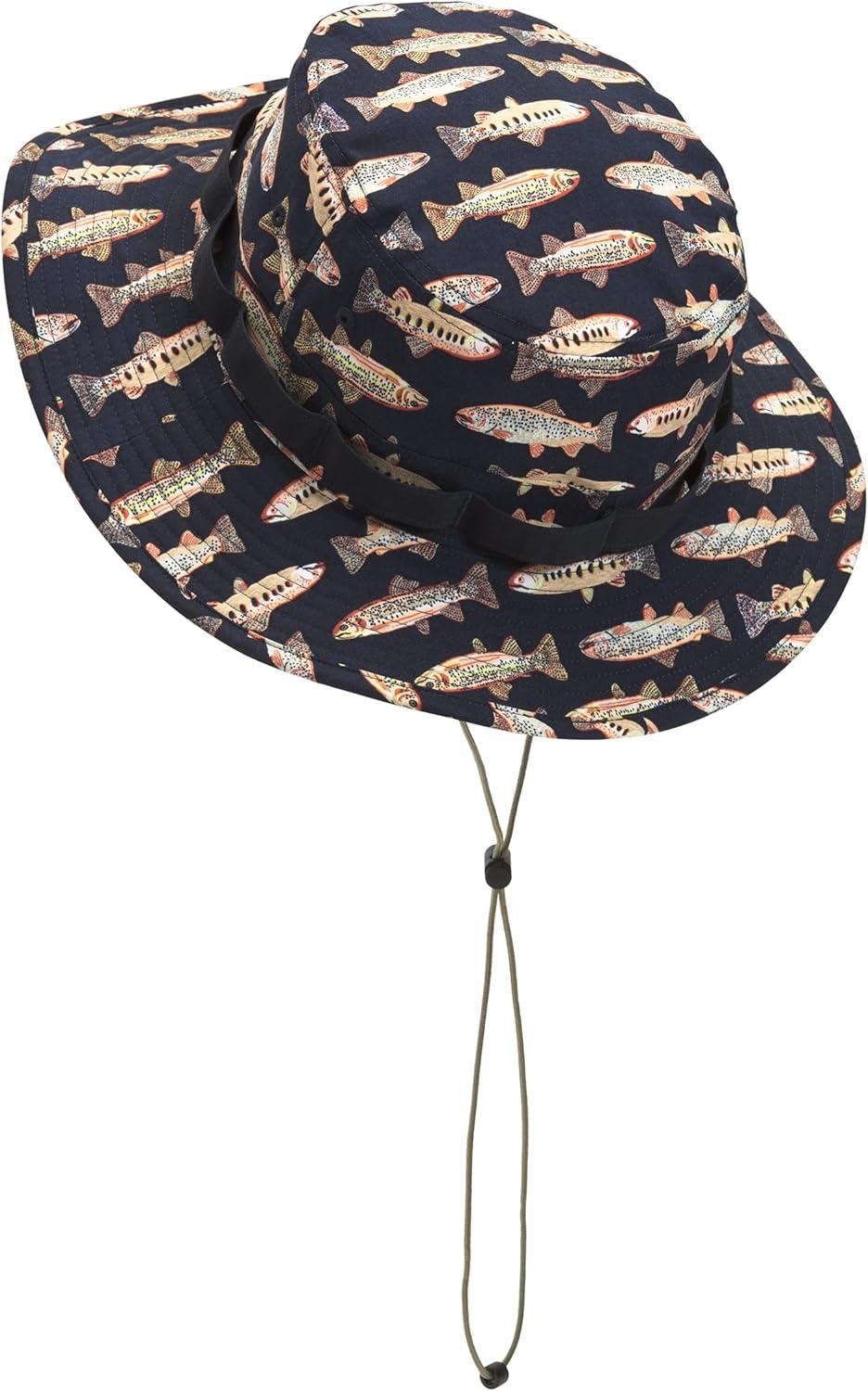 imageClass V Brimmer Hat TNF BlackAviator Navy Fly Reel Print