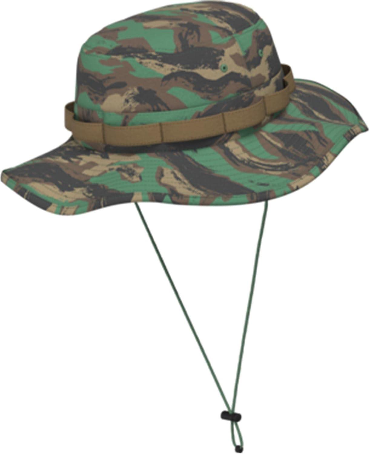 imageClass V Brimmer Hat TNF BlackDeep Grass Green Painted Camo Print