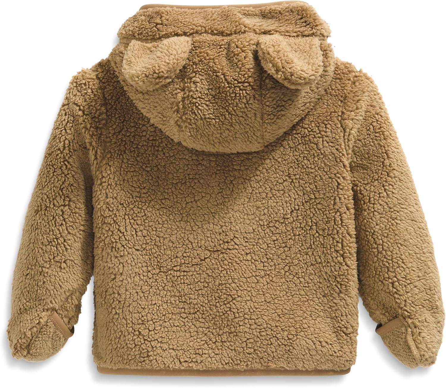 imageTHE NORTH FACE Baby Campshire Full Zip Hoodie Cozy Fleece Winter Jacket for Toddlers With Mittens ampamp Attached Bear Ear HoodTeddy Brown