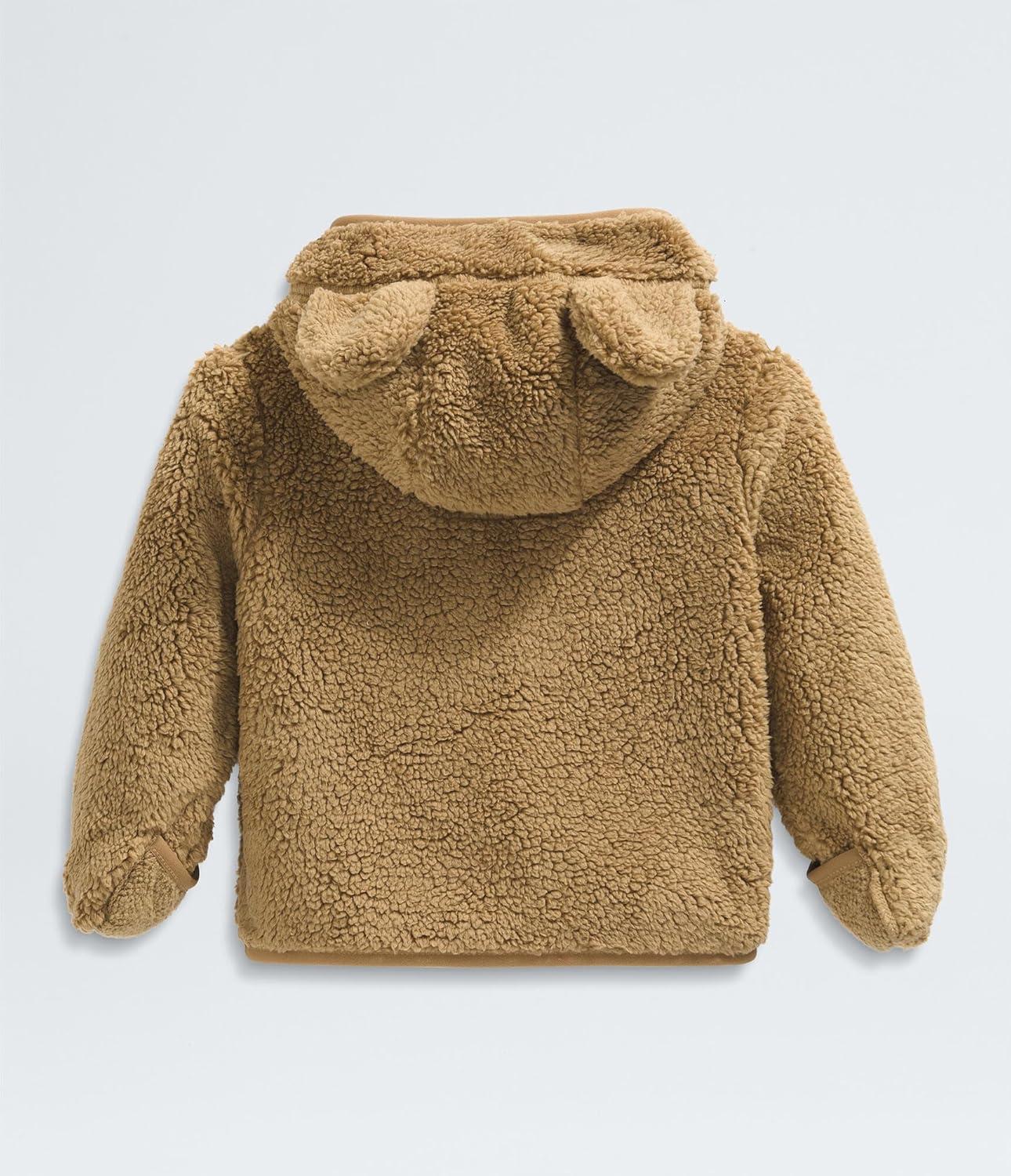 imageTHE NORTH FACE Baby Campshire Full Zip Hoodie Cozy Fleece Winter Jacket for Toddlers With Mittens ampamp Attached Bear Ear HoodTeddy Brown