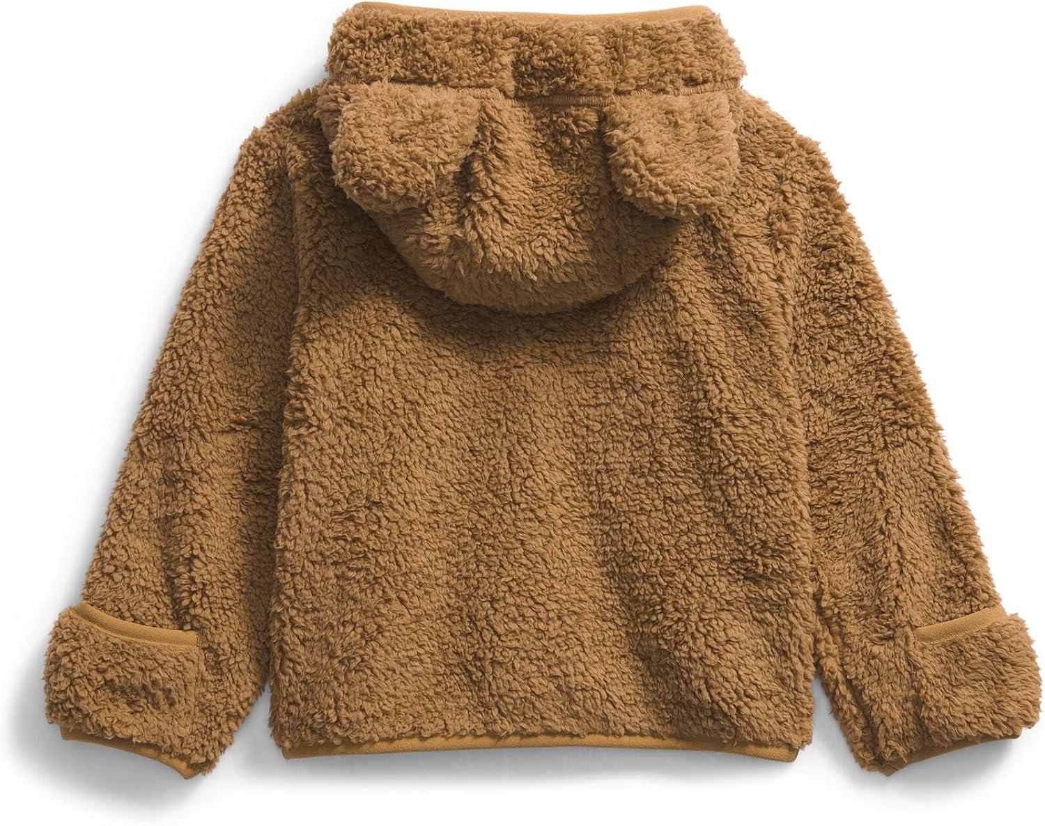 imageTHE NORTH FACE Baby Campshire Full Zip Hoodie Cozy Fleece Winter Jacket for Toddlers With Mittens ampamp Attached Bear Ear HoodUtility Brown