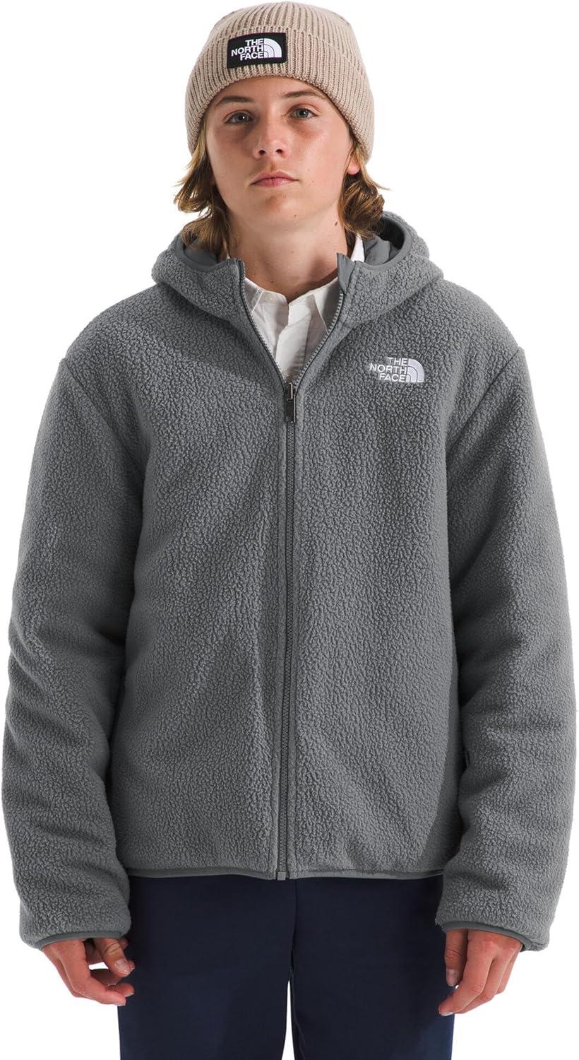 imageTHE NORTH FACE Boys Reversible Shasta Full Zip Hooded JacketSmoked Pearl