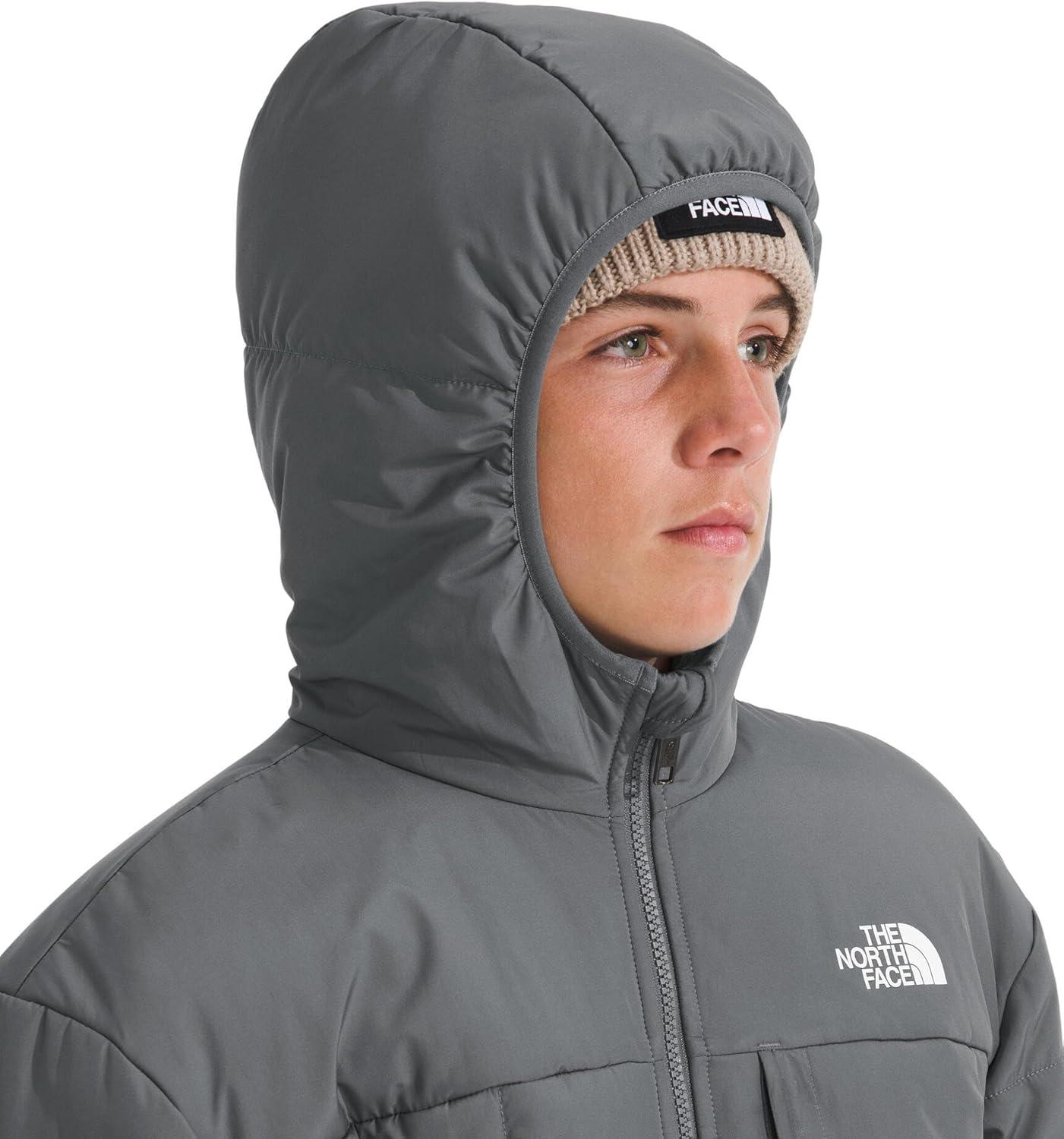 imageTHE NORTH FACE Boys Reversible Shasta Full Zip Hooded JacketSmoked Pearl