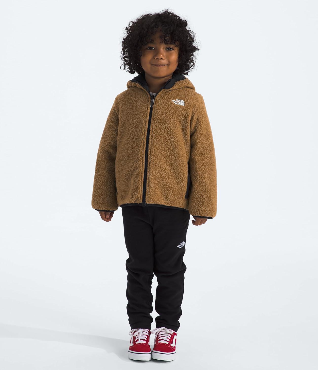 imageTHE NORTH FACE Boys Reversible Shasta Full Zip Hooded JacketTnf Black Tnf Camo Small Print