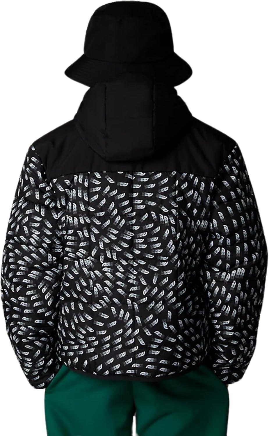 imageTHE NORTH FACE Boys Reversible Shasta Full Zip Hooded JacketTnf Black Vector Field Print