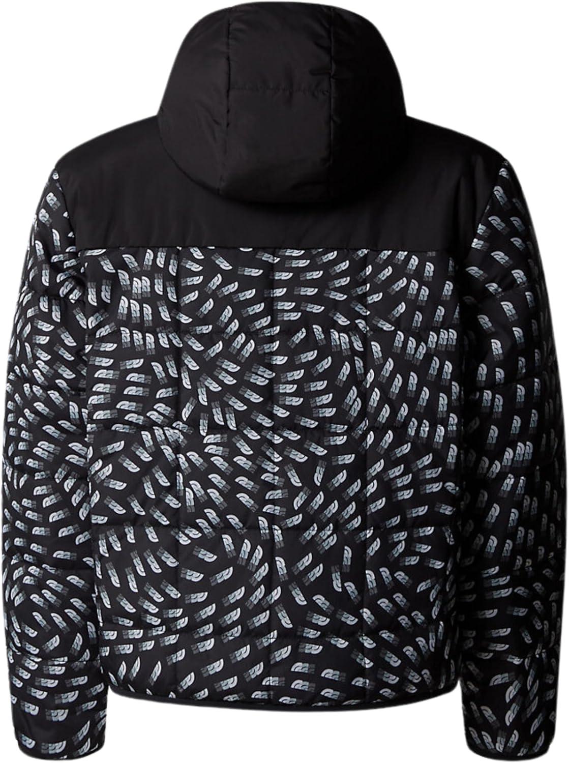 imageTHE NORTH FACE Boys Reversible Shasta Full Zip Hooded JacketTnf Black Vector Field Print