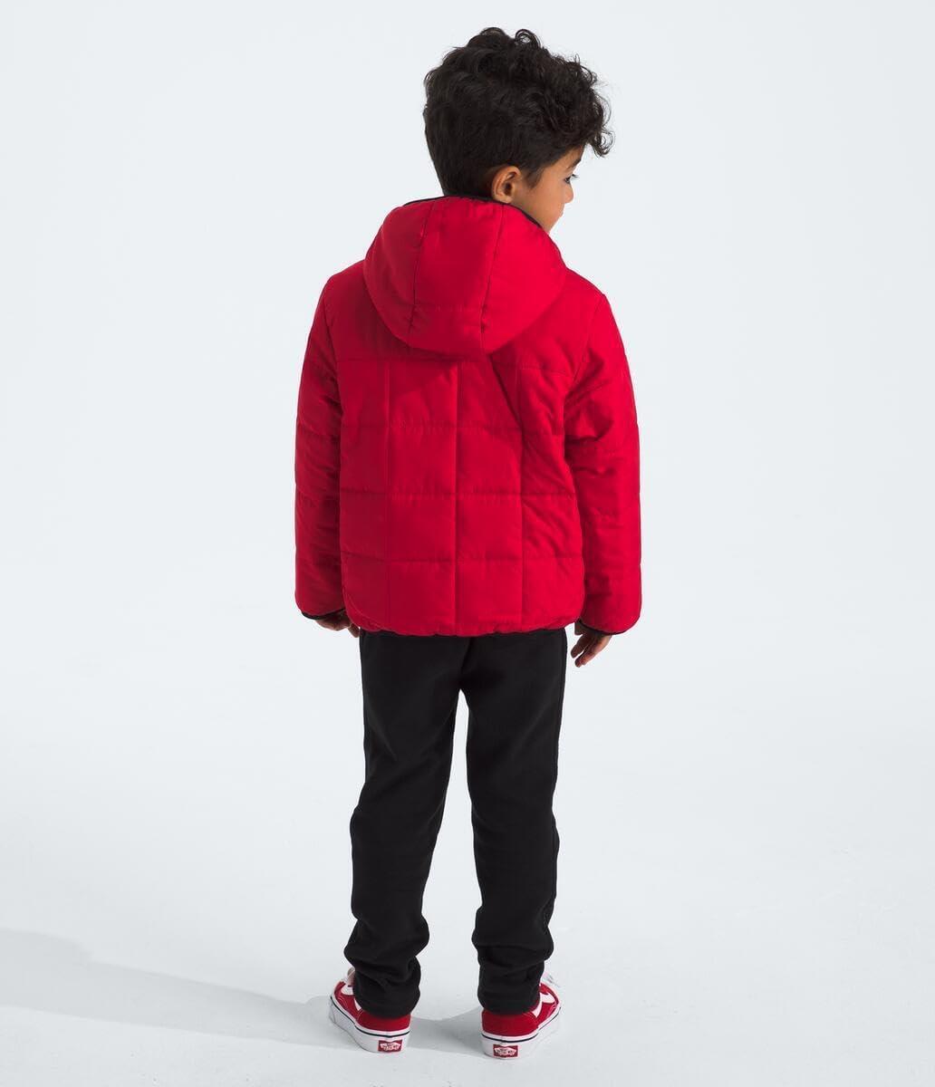 imageTHE NORTH FACE Boys Reversible Shasta Full Zip Hooded JacketTnf Red