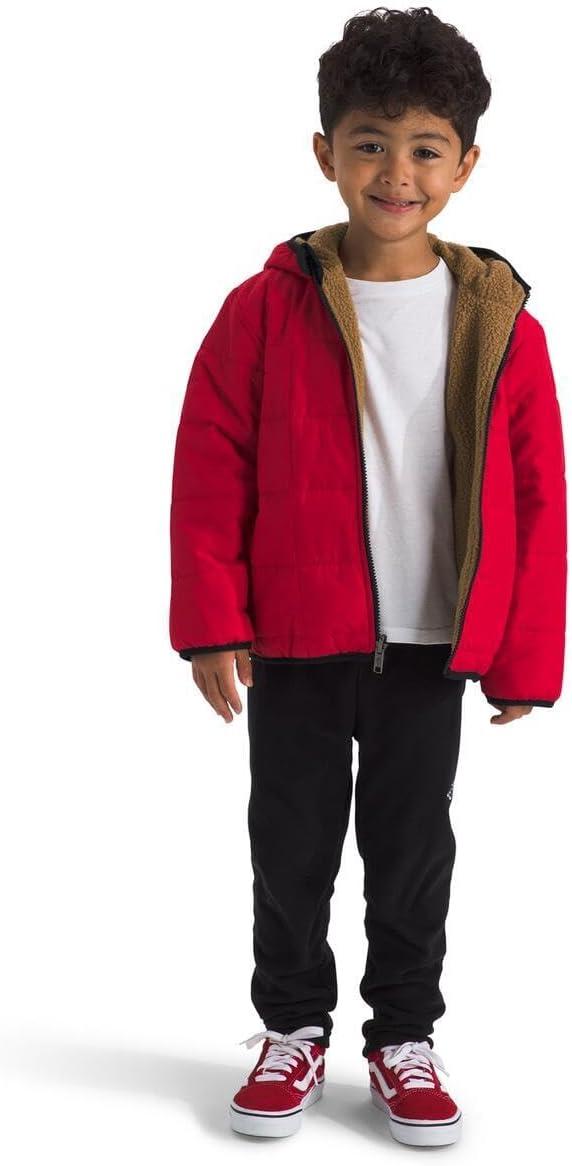 imageTHE NORTH FACE Boys Reversible Shasta Full Zip Hooded JacketTnf Red