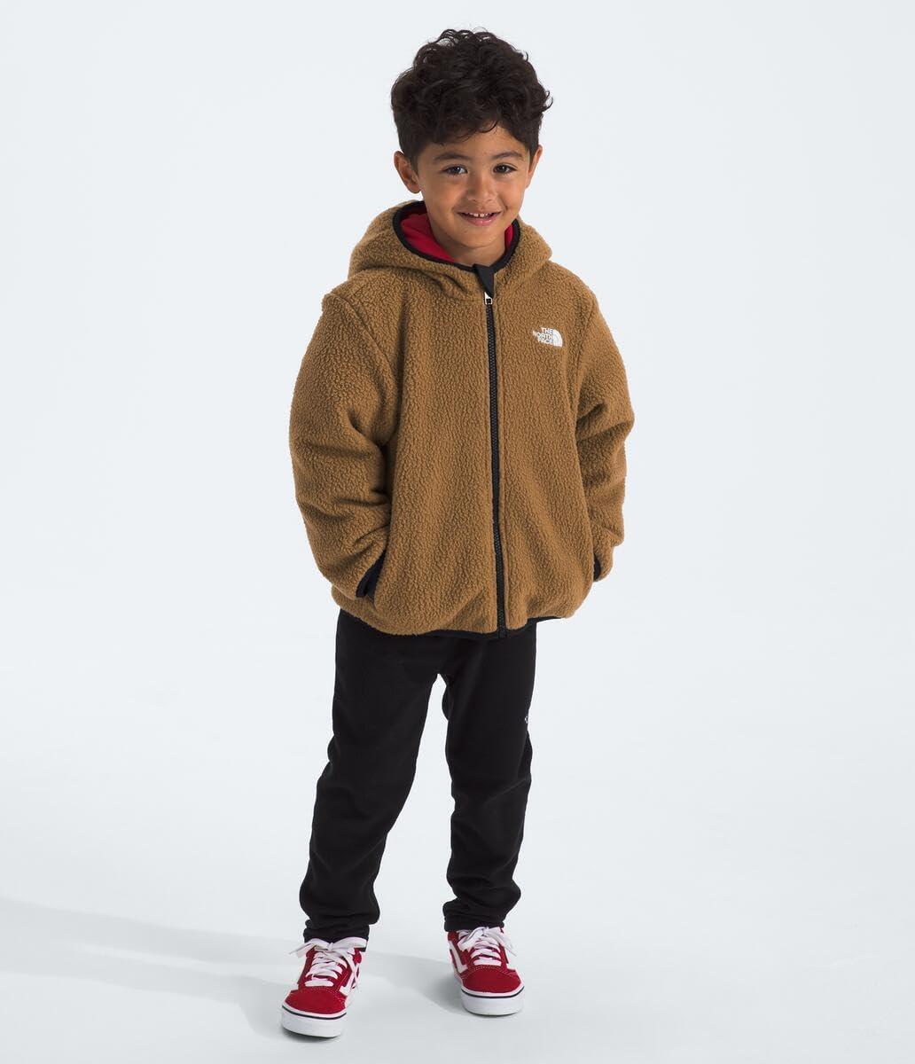 imageTHE NORTH FACE Boys Reversible Shasta Full Zip Hooded JacketTnf Red