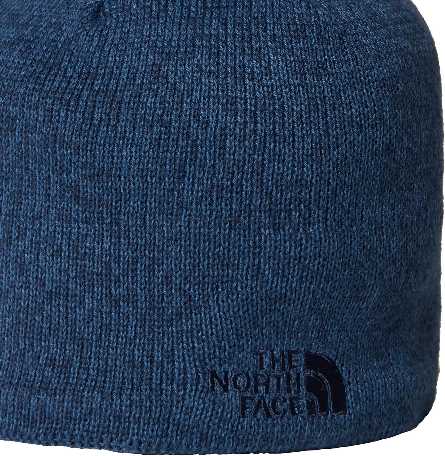 imageTHE NORTH FACE Jim Beanie Classic Fit Winter Hat for Men ampamp Women Warm Fleece Headband ampamp Embroidered LogoShady Blue Heather