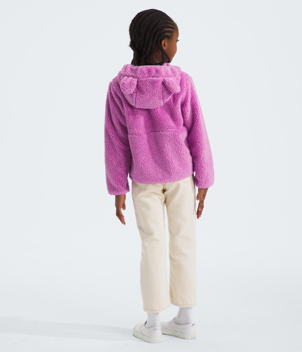 imageTHE NORTH FACE Kids Campshire Full Zip Hoodie Cozy Fleece Winter Jacket Open Hand Pockets ampamp Attached Hood With Bear EarsDragonfruit