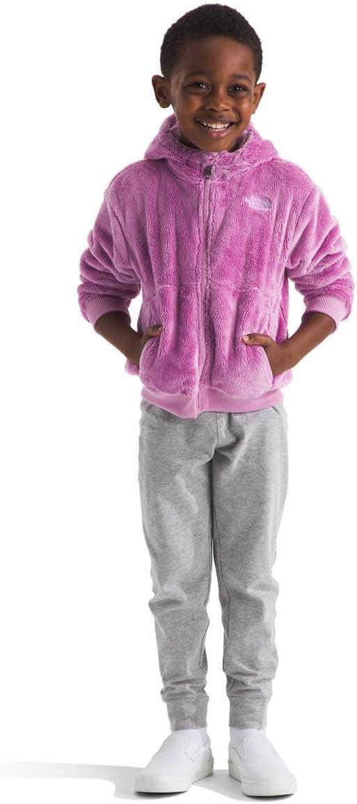 imageTHE NORTH FACE Kids Osito Full Zip Fleece Hoodie Recycled Polyester Fleece Jacket With Ribbed Cuffs ampamp HemDragonfruit