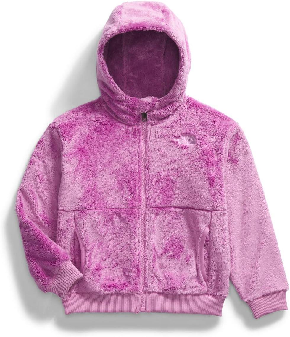 imageTHE NORTH FACE Kids Osito Full Zip Fleece Hoodie Recycled Polyester Fleece Jacket With Ribbed Cuffs ampamp HemDragonfruit