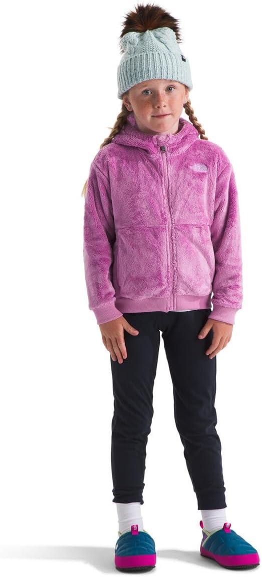 imageTHE NORTH FACE Kids Osito Full Zip Fleece Hoodie Recycled Polyester Fleece Jacket With Ribbed Cuffs ampamp HemDragonfruit