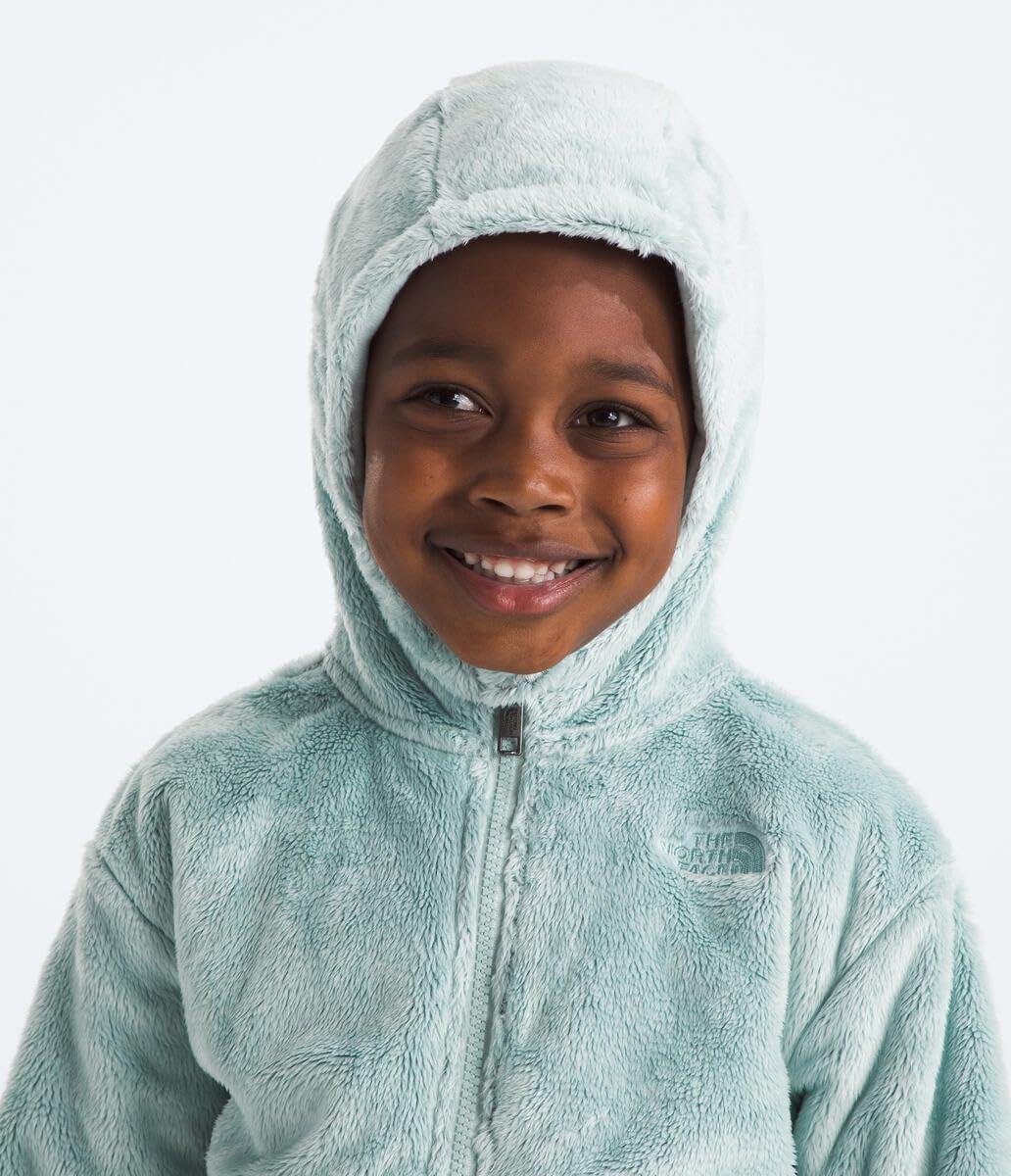 imageTHE NORTH FACE Kids Osito Full Zip Fleece Hoodie Recycled Polyester Fleece Jacket With Ribbed Cuffs ampamp HemMuted Pine