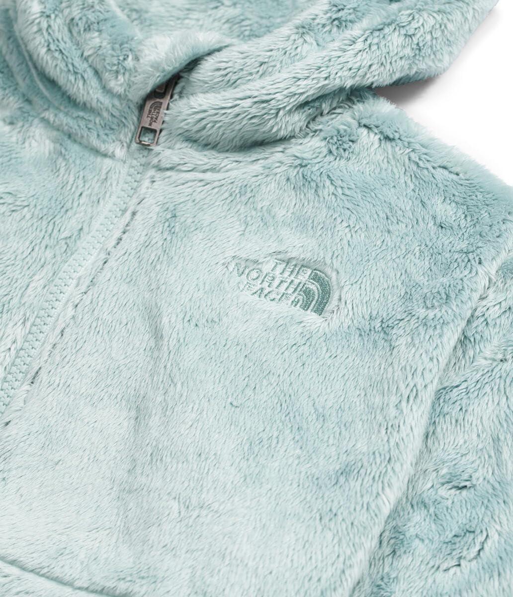 imageTHE NORTH FACE Kids Osito Full Zip Fleece Hoodie Recycled Polyester Fleece Jacket With Ribbed Cuffs ampamp HemMuted Pine