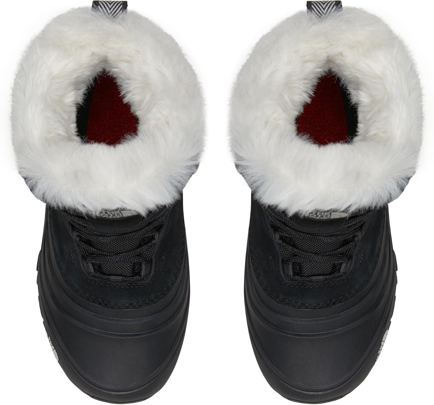 imageTHE NORTH FACE Kids Shellista Lace V Insulated Waterproof Snow Boot Seamsealed Durable BootTnf BlackTnf Black