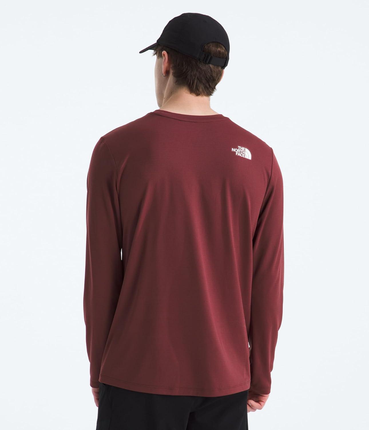 imageTHE NORTH FACE Mens 247 Longsleeve Tee Lightweight Athletic Shirt With Moisture Wicking Flashdry TechnologySumac