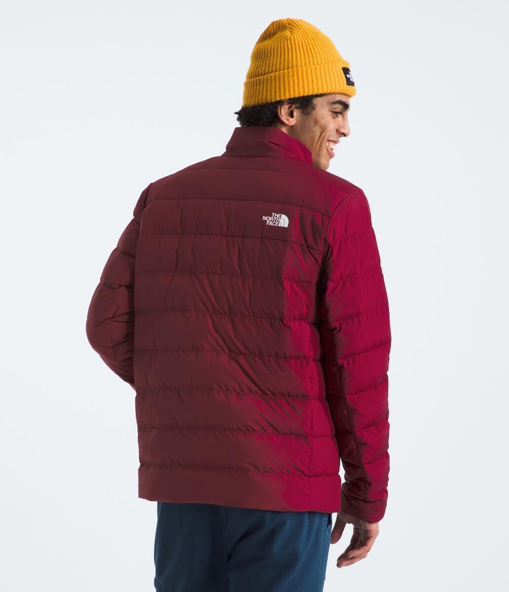 imageTHE NORTH FACE Mens Aconcagua 3 Jacket Wind Resistant Water Repellent 600 Fill Waterfowl Down InsulationBeetroot