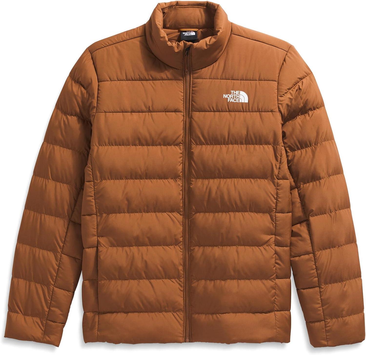imageTHE NORTH FACE Mens Aconcagua 3 Jacket Wind Resistant Water Repellent 600 Fill Waterfowl Down InsulationBurnt Umber