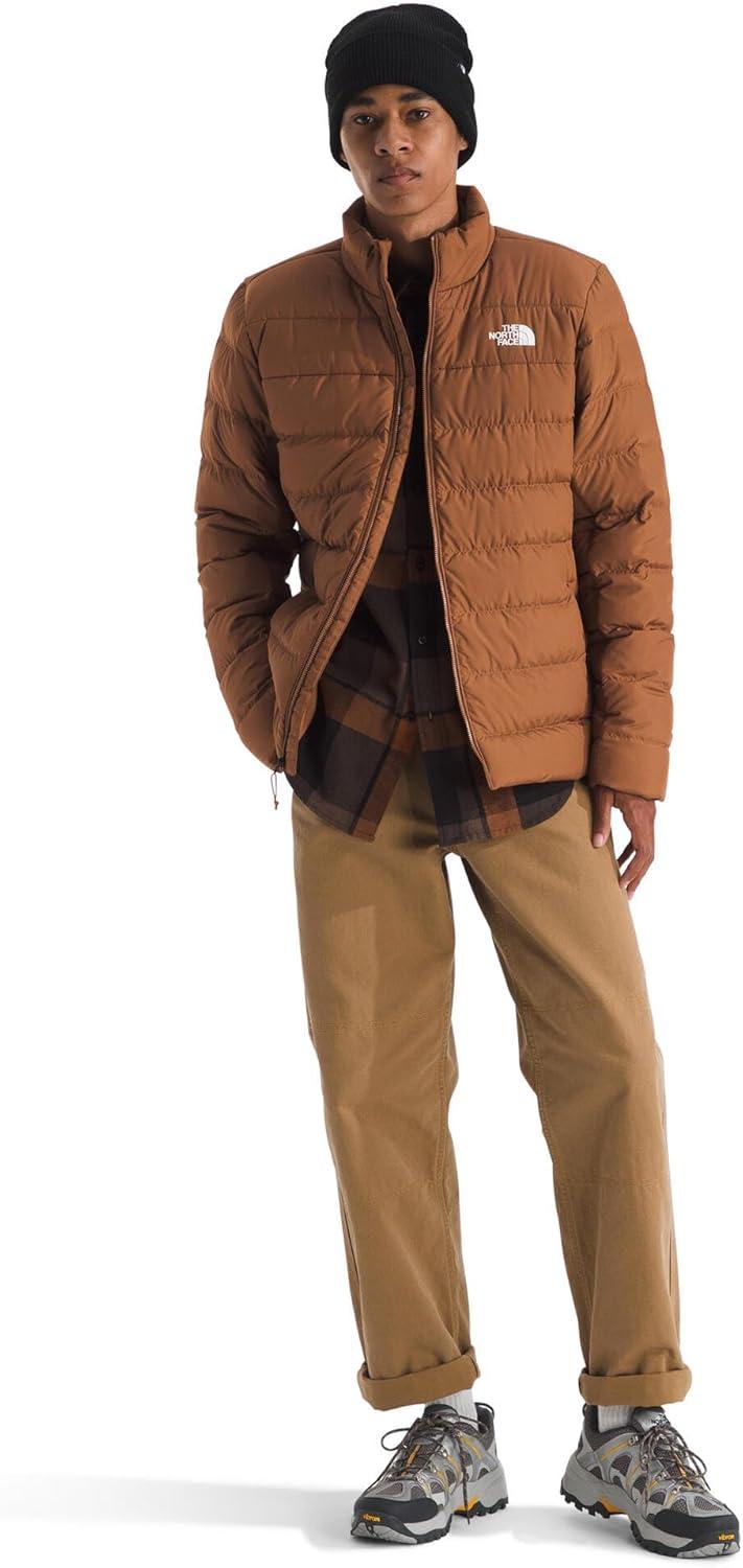 imageTHE NORTH FACE Mens Aconcagua 3 Jacket Wind Resistant Water Repellent 600 Fill Waterfowl Down InsulationBurnt Umber