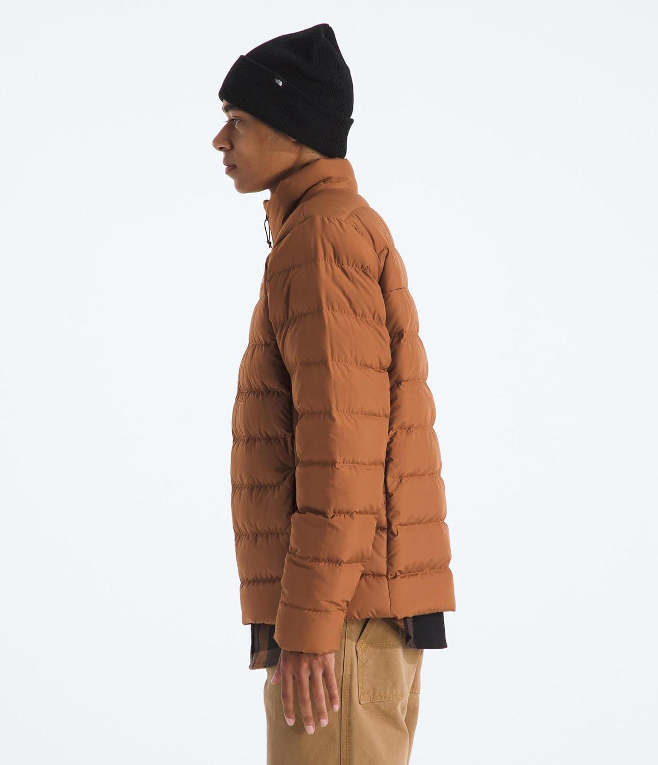imageTHE NORTH FACE Mens Aconcagua 3 Jacket Wind Resistant Water Repellent 600 Fill Waterfowl Down InsulationBurnt Umber