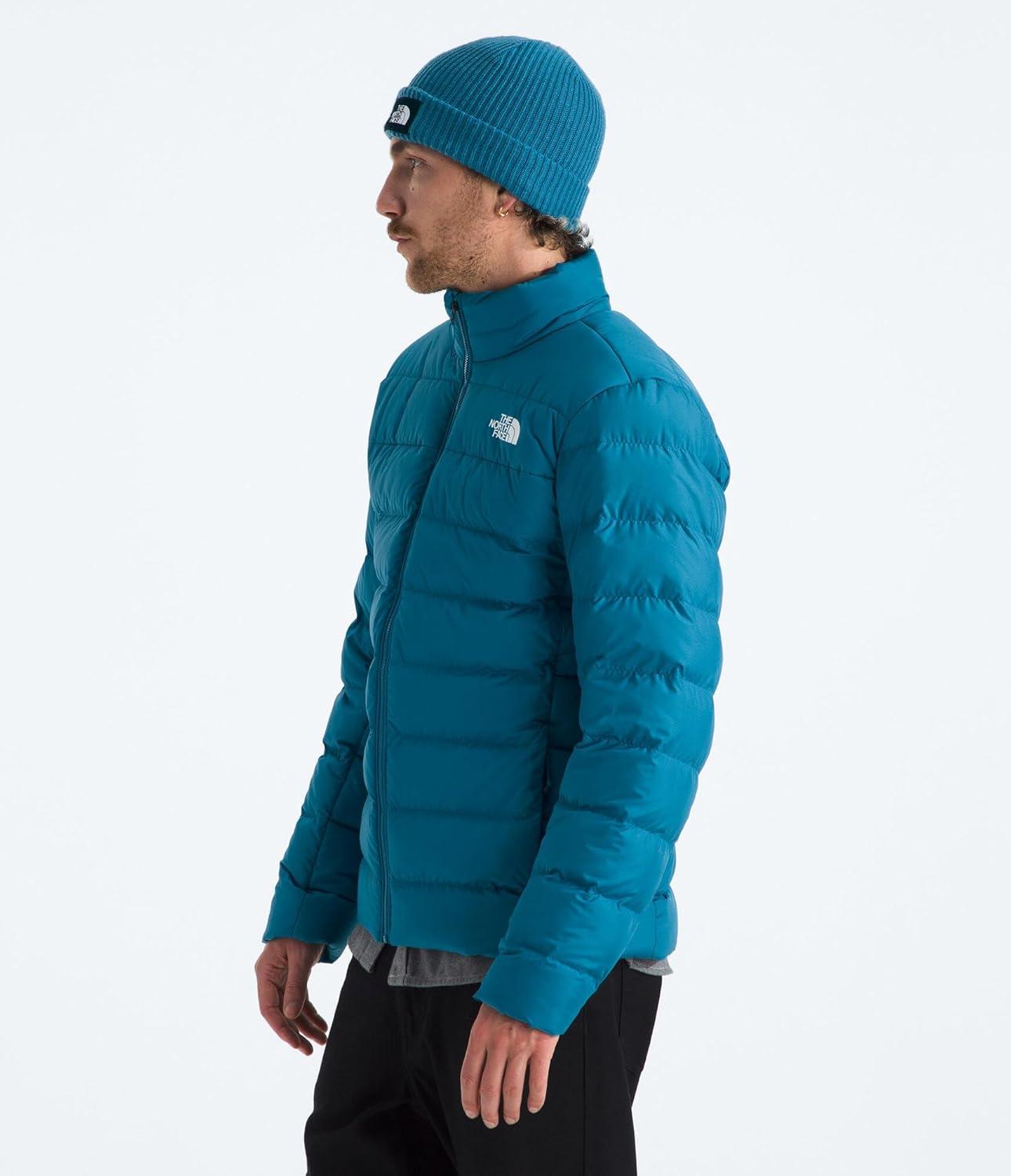 imageTHE NORTH FACE Mens Aconcagua 3 Jacket Wind Resistant Water Repellent 600 Fill Waterfowl Down InsulationDusk Blue