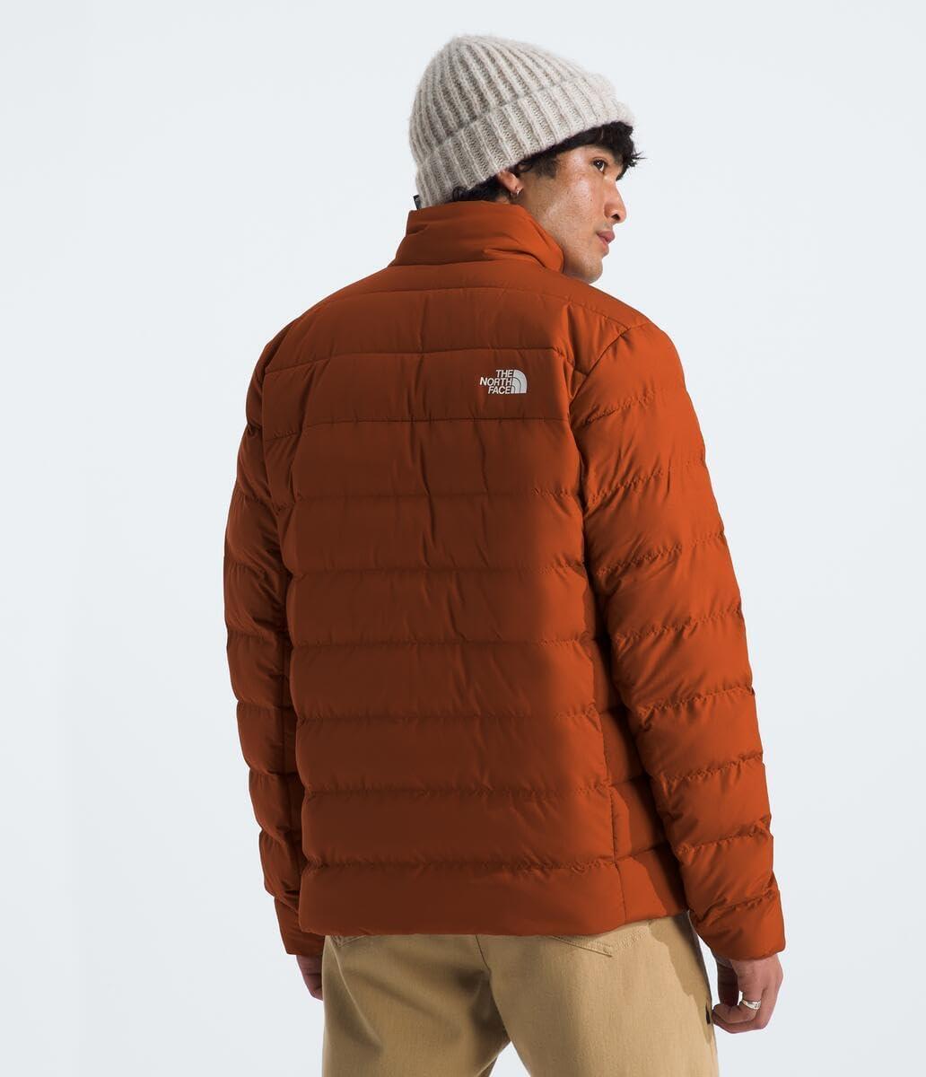 imageTHE NORTH FACE Mens Aconcagua 3 Jacket Wind Resistant Water Repellent 600 Fill Waterfowl Down InsulationEarthen Copper