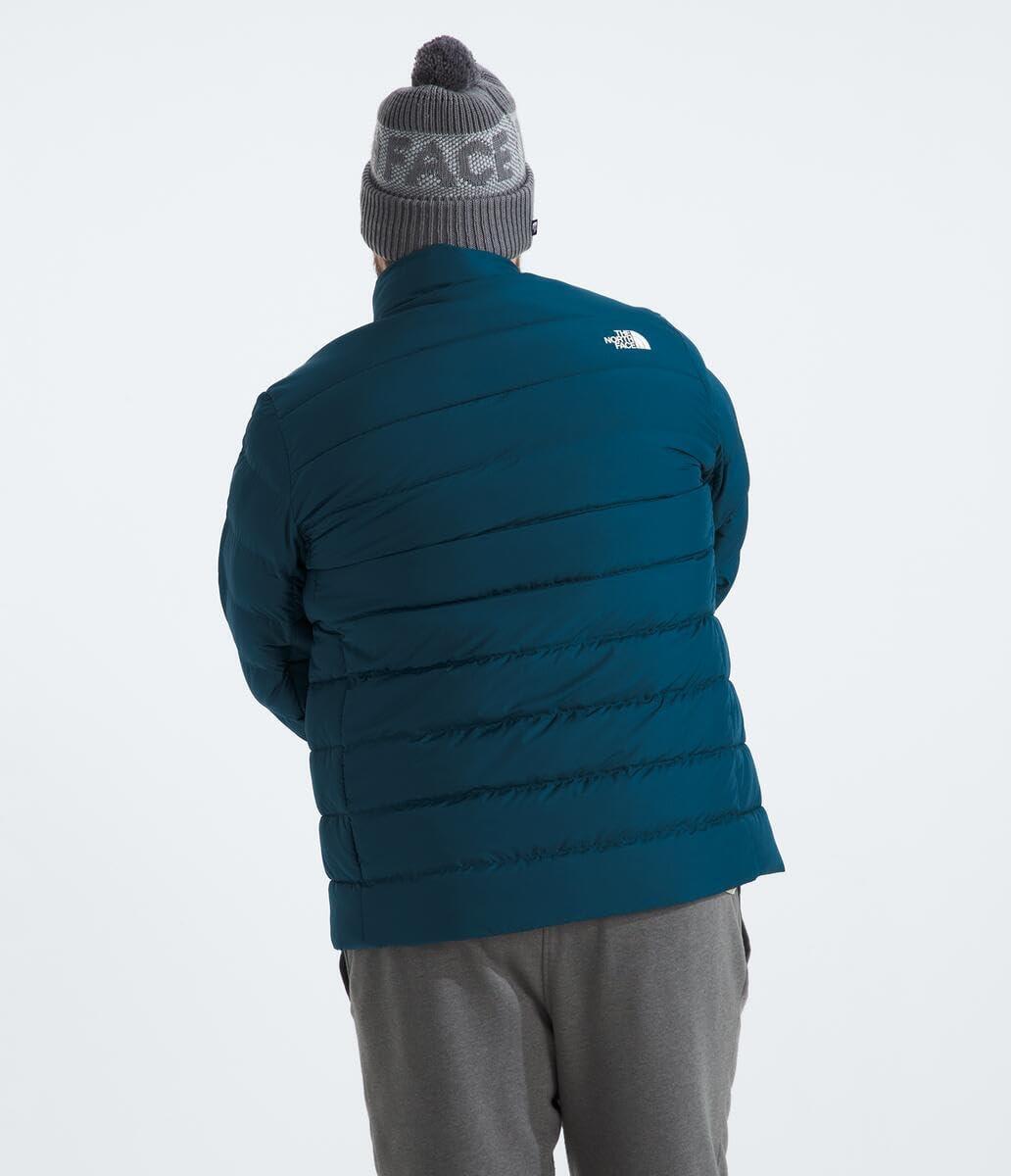 imageTHE NORTH FACE Mens Aconcagua 3 Jacket Wind Resistant Water Repellent 600 Fill Waterfowl Down InsulationMidnight Petrol