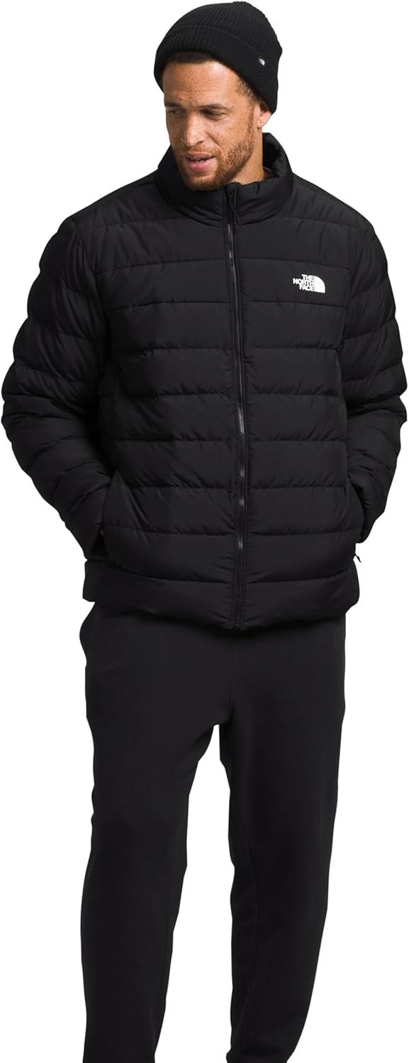imageTHE NORTH FACE Mens Aconcagua 3 Jacket Wind Resistant Water Repellent 600 Fill Waterfowl Down InsulationTnf Black