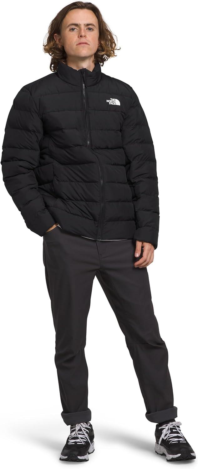 imageTHE NORTH FACE Mens Aconcagua 3 Jacket Wind Resistant Water Repellent 600 Fill Waterfowl Down InsulationTnf Black