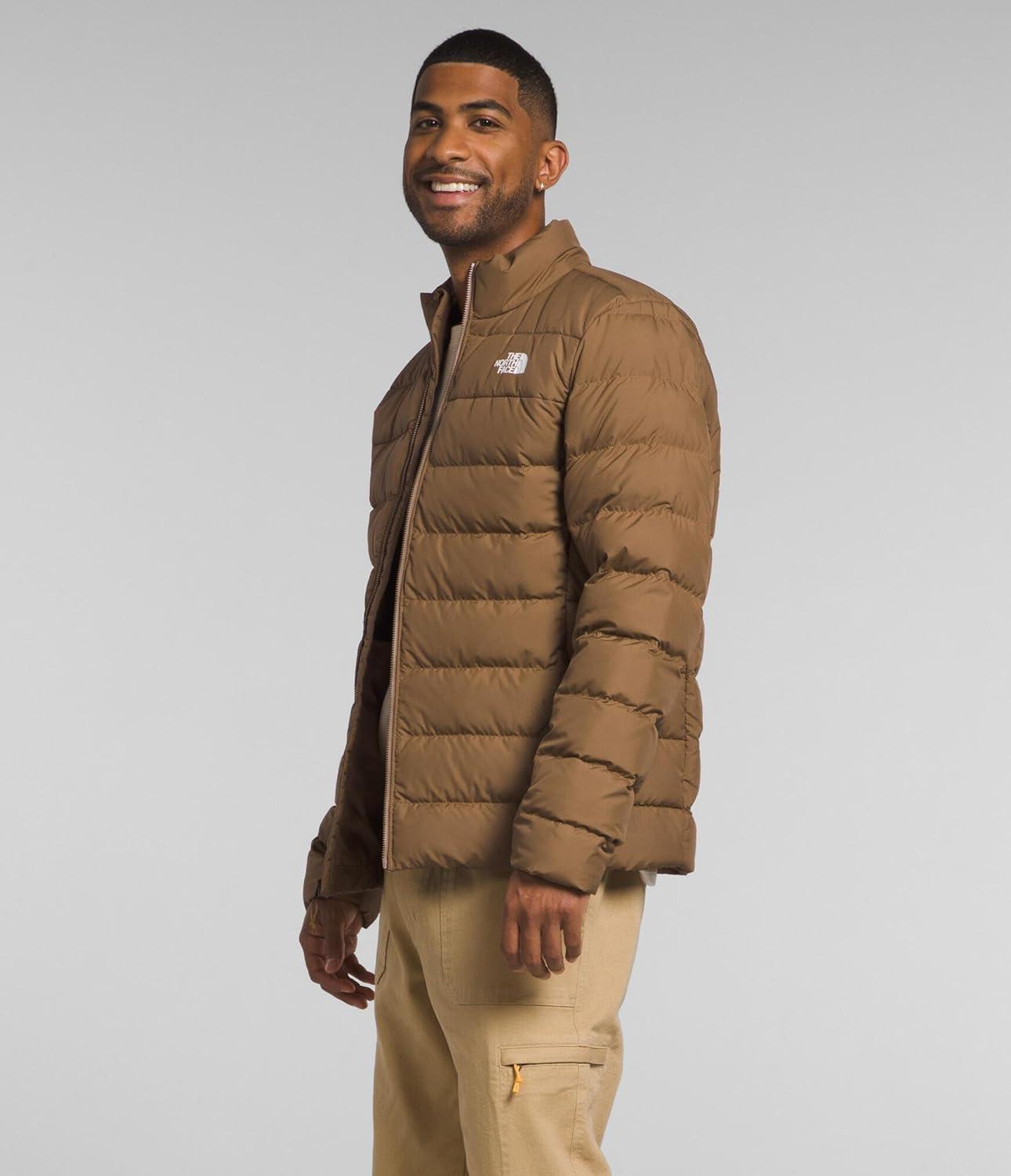 imageTHE NORTH FACE Mens Aconcagua 3 Jacket Wind Resistant Water Repellent 600 Fill Waterfowl Down InsulationUtility Brown