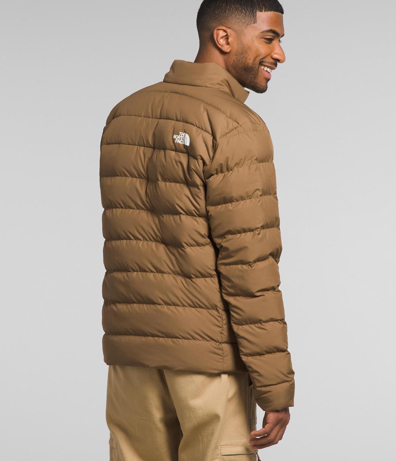 imageTHE NORTH FACE Mens Aconcagua 3 Jacket Wind Resistant Water Repellent 600 Fill Waterfowl Down InsulationUtility Brown