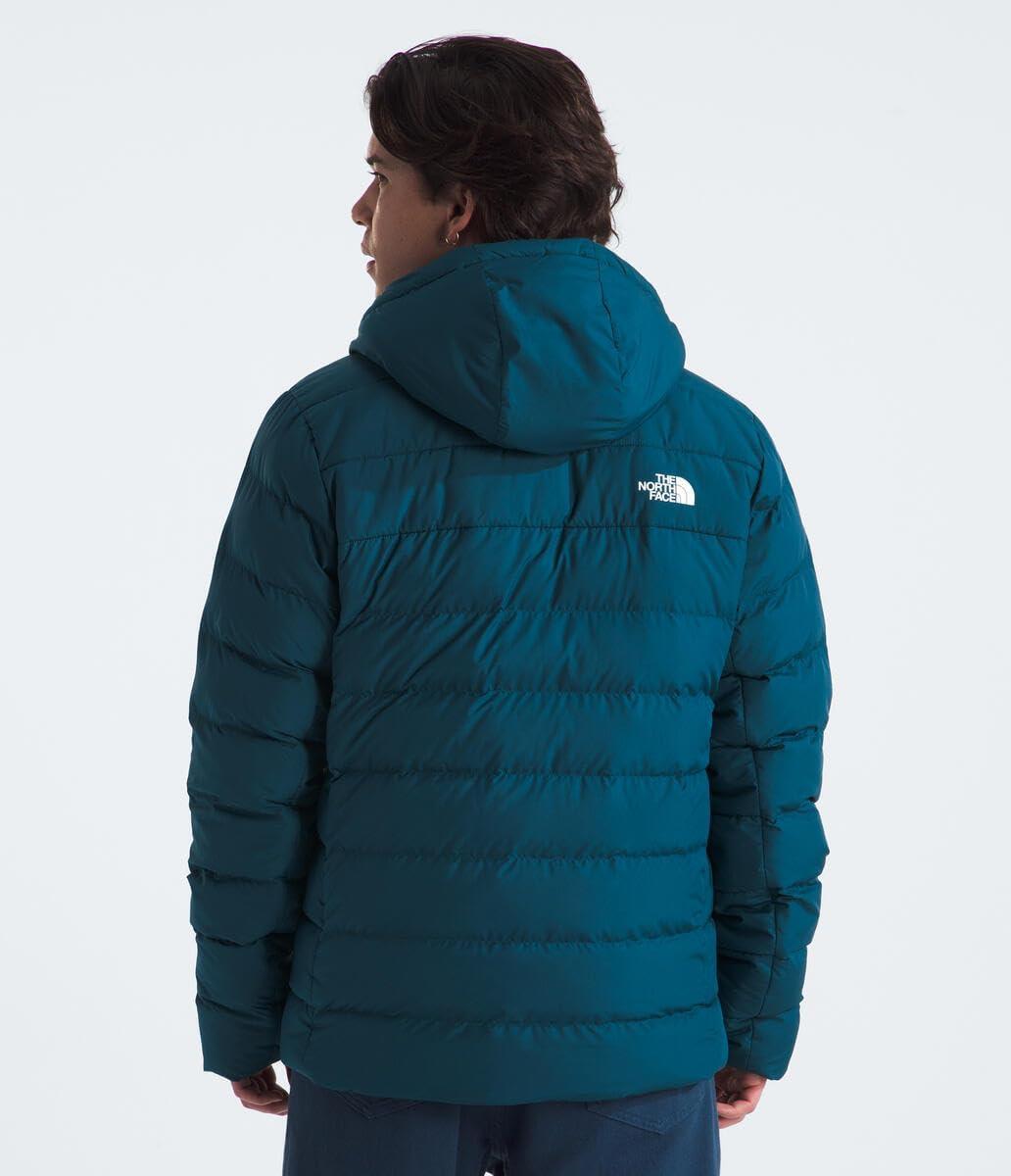 imageTHE NORTH FACE Mens Aconcagua 3 Lined Hoodie Wind Resistant Water Repellent 600 Fill Waterfowl Down InsulationMidnight Petrol