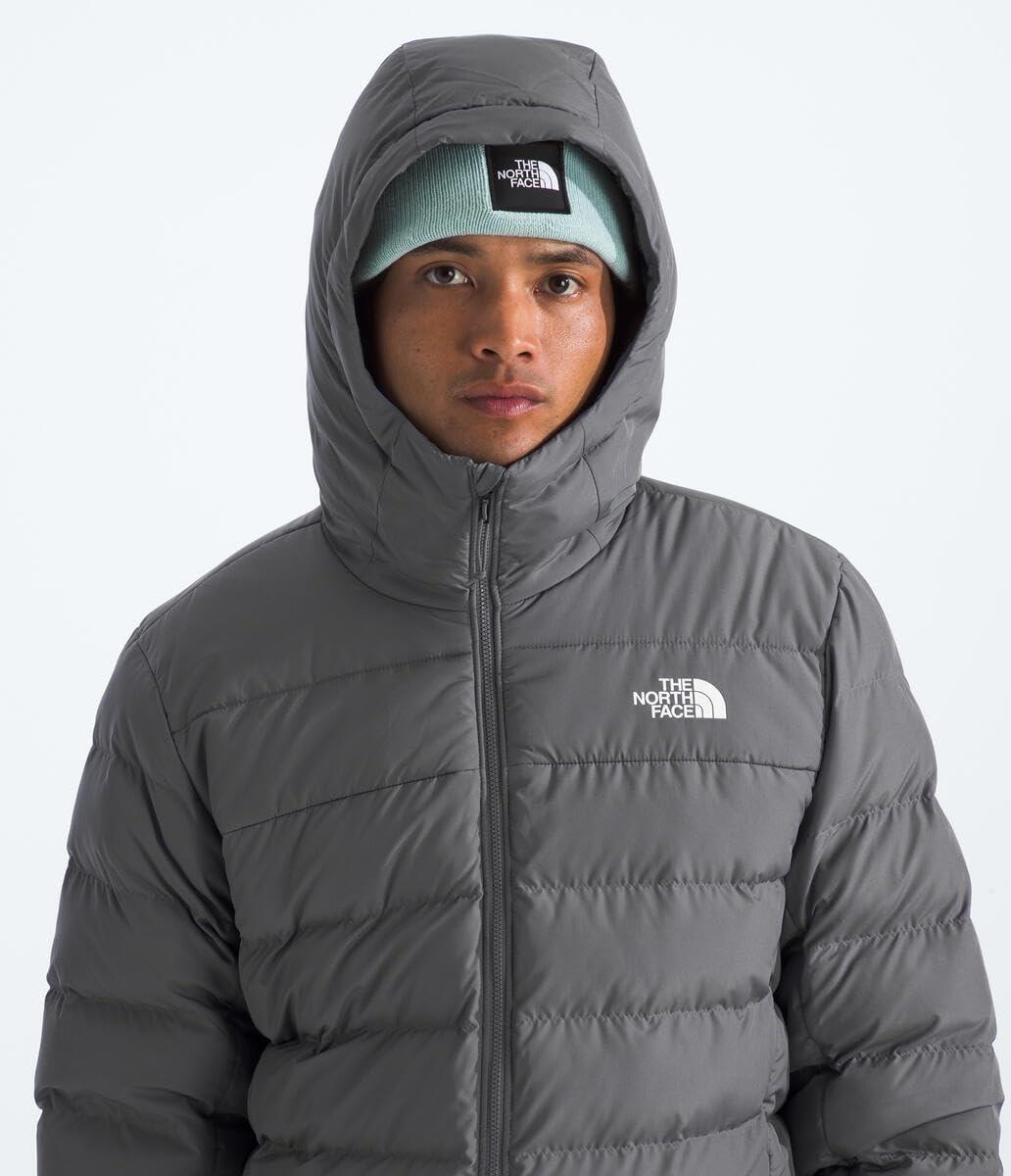 imageTHE NORTH FACE Mens Aconcagua 3 Lined Hoodie Wind Resistant Water Repellent 600 Fill Waterfowl Down InsulationSmoked Pearl