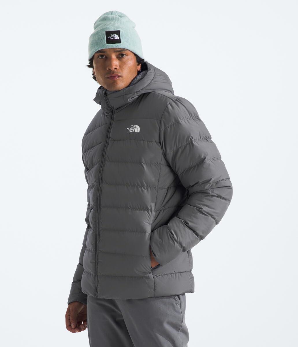 imageTHE NORTH FACE Mens Aconcagua 3 Lined Hoodie Wind Resistant Water Repellent 600 Fill Waterfowl Down InsulationSmoked Pearl