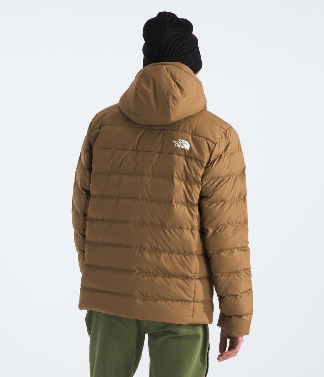 imageTHE NORTH FACE Mens Aconcagua 3 Lined Hoodie Wind Resistant Water Repellent 600 Fill Waterfowl Down InsulationUtility Brown
