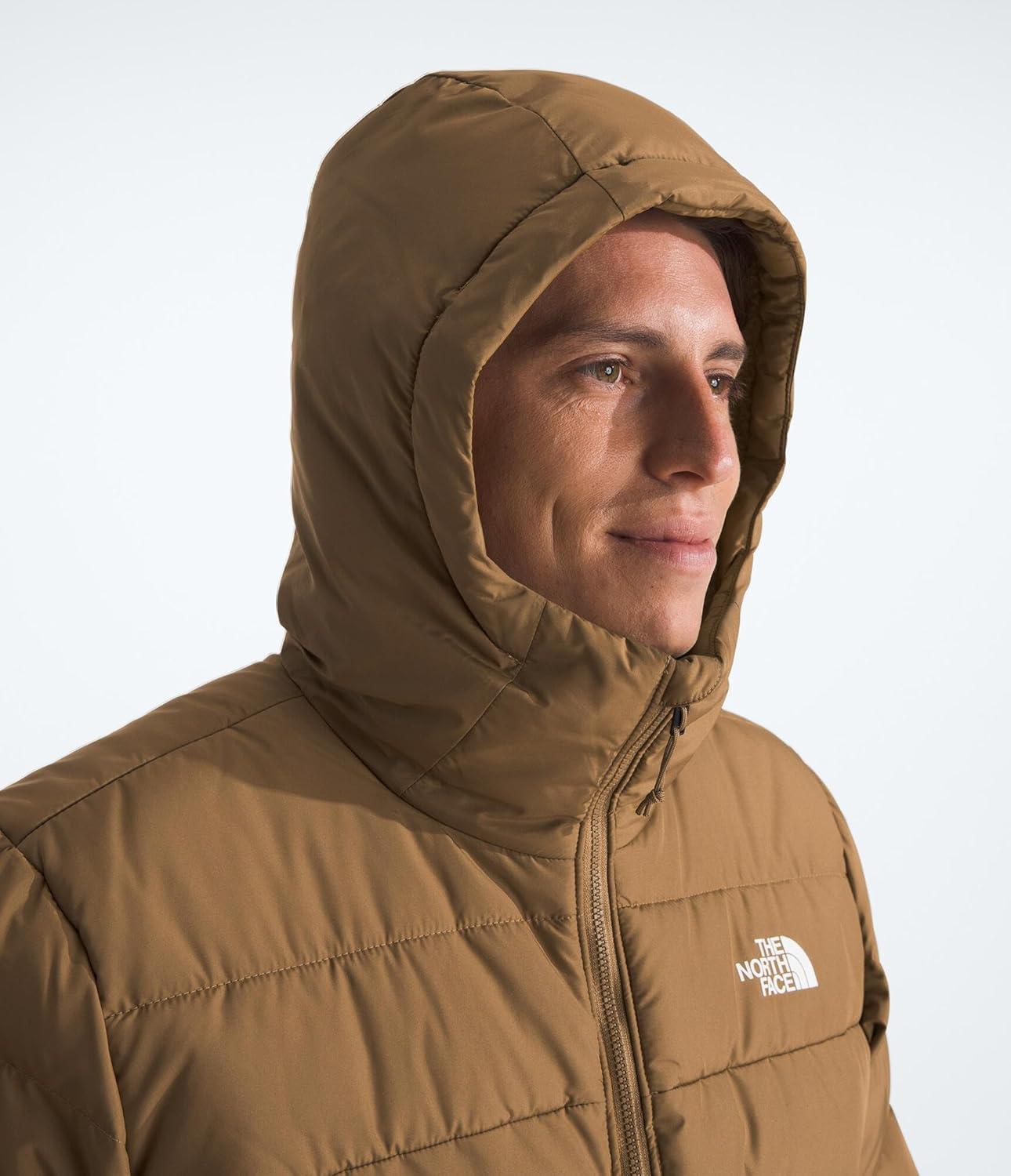 imageTHE NORTH FACE Mens Aconcagua 3 Lined Hoodie Wind Resistant Water Repellent 600 Fill Waterfowl Down InsulationUtility Brown