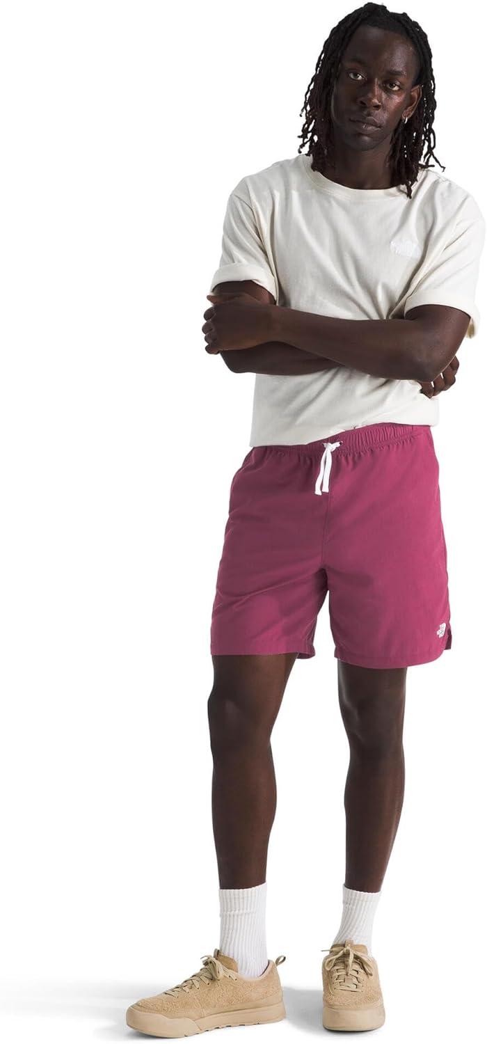 imageTHE NORTH FACE Mens Action Shorts 20 Lightweight ampamp Breathable Nylon Shorts With Flashdry Technology ampamp Adjustable DrawcordCyber Berry