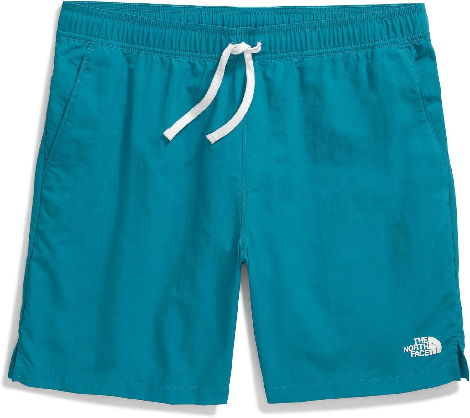 imageTHE NORTH FACE Mens Action Shorts 20 Lightweight ampamp Breathable Nylon Shorts With Flashdry Technology ampamp Adjustable DrawcordDigital Steel