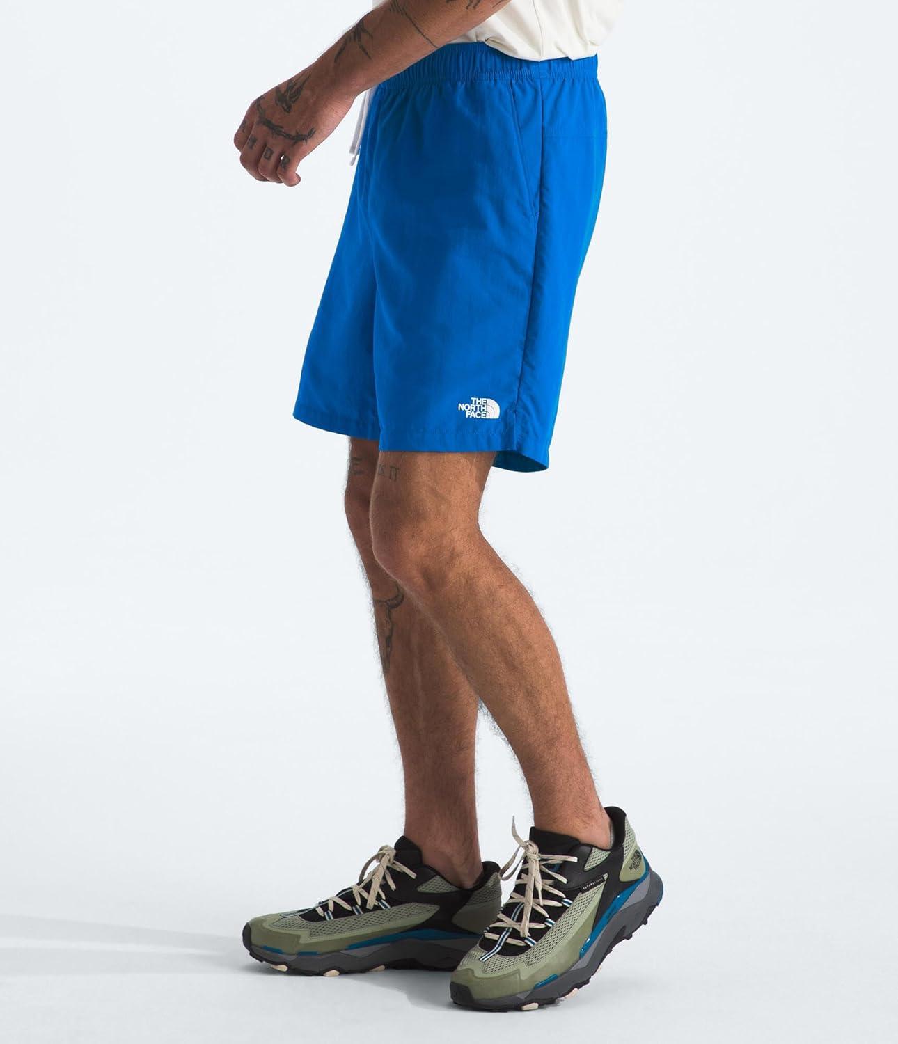 imageTHE NORTH FACE Mens Action Shorts 20 Lightweight ampamp Breathable Nylon Shorts With Flashdry Technology ampamp Adjustable DrawcordHero Blue