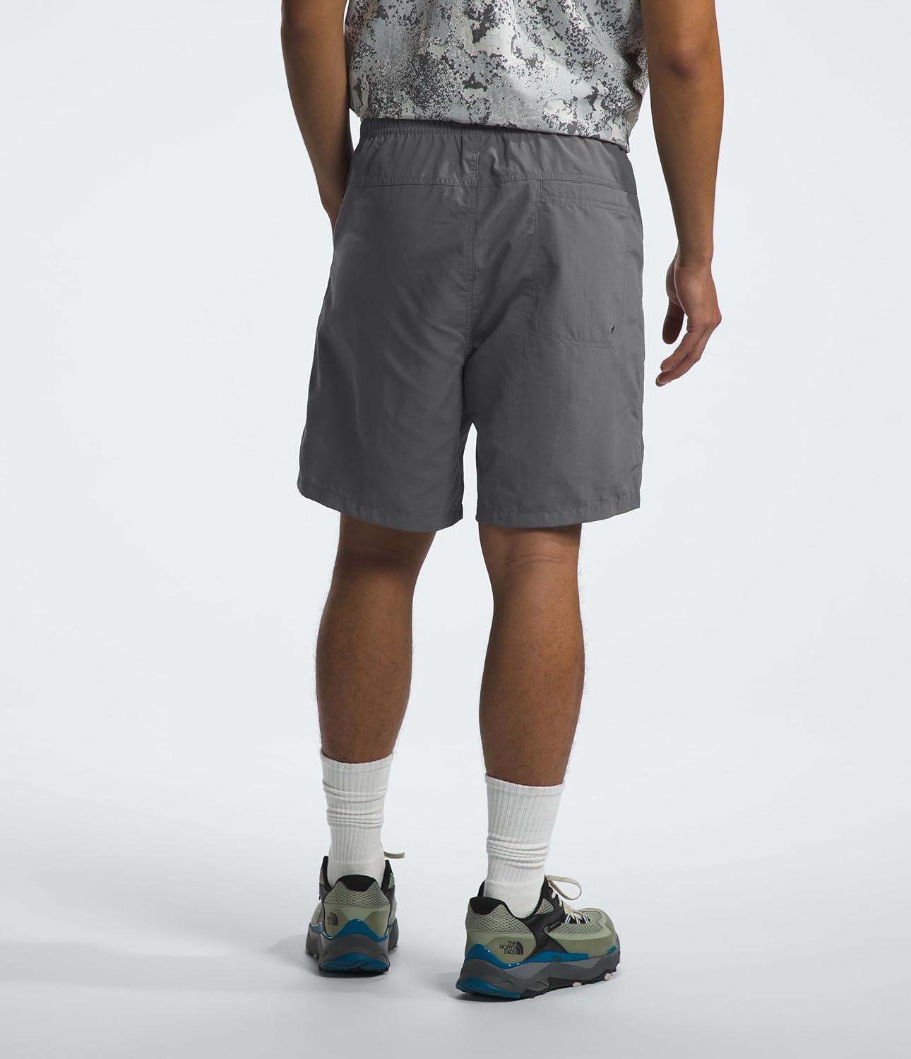 imageTHE NORTH FACE Mens Action Shorts 20 Lightweight ampamp Breathable Nylon Shorts With Flashdry Technology ampamp Adjustable DrawcordSmoked Pearl
