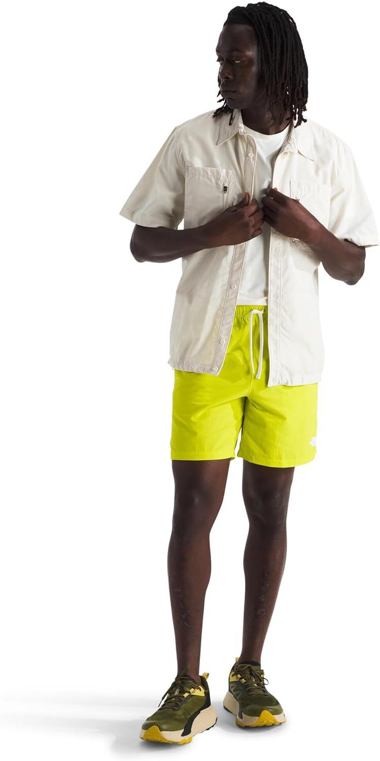 imageTHE NORTH FACE Mens Action Shorts 20 Lightweight ampamp Breathable Nylon Shorts With Flashdry Technology ampamp Adjustable DrawcordSulphur Spring Green
