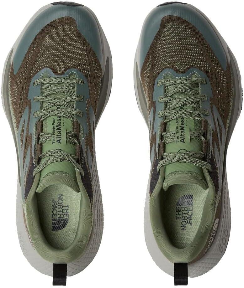 imageTHE NORTH FACE Mens Altamesa 500 Trail Running Shoe Highly Cushioned Roomy Toe Box ampamp Durable Toe CapBark Mist New Taupe Gre