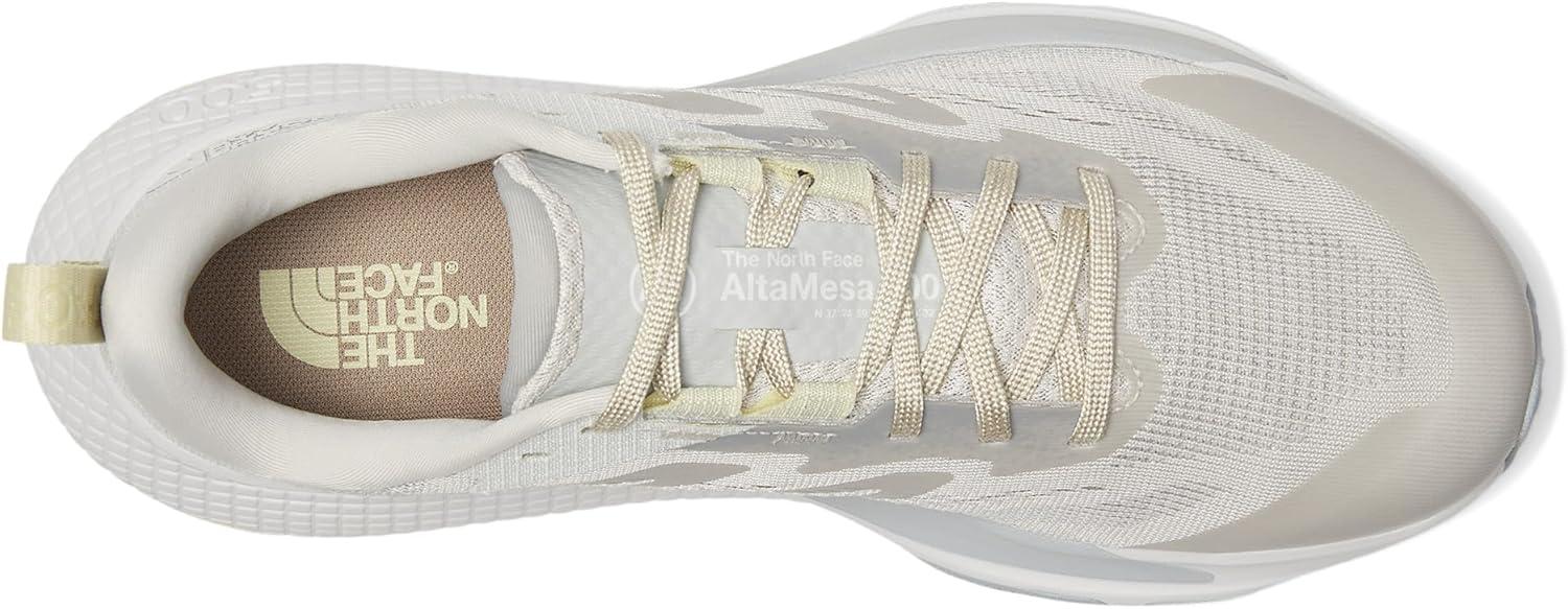 imageTHE NORTH FACE Mens Altamesa 500 Trail Running Shoe Highly Cushioned Roomy Toe Box ampamp Durable Toe CapCalacattaHigh Rise Grey