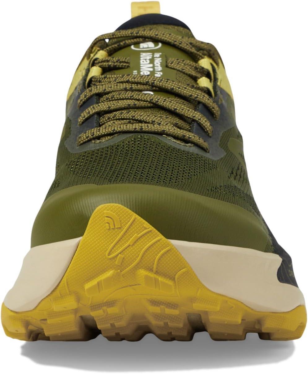 imageTHE NORTH FACE Mens Altamesa 500 Trail Running Shoe Highly Cushioned Roomy Toe Box ampamp Durable Toe CapForest OliveTnf Black