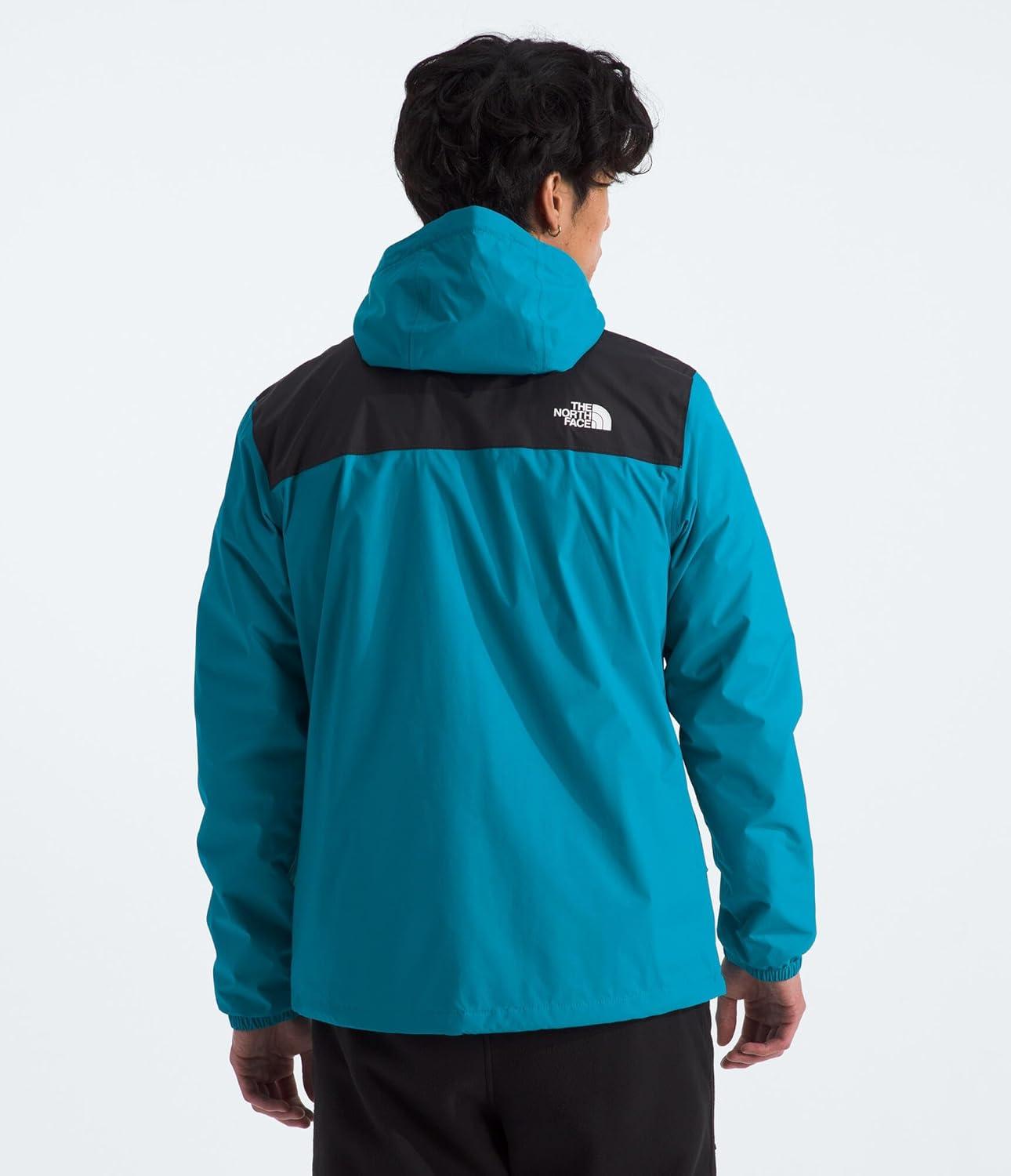 imageTHE NORTH FACE Mens Antora Triclimate Jacket Waterproof Shell Warm Inner Fleece Layer Adjustable 3 Piece HoodAlkaline BlueTnf Black