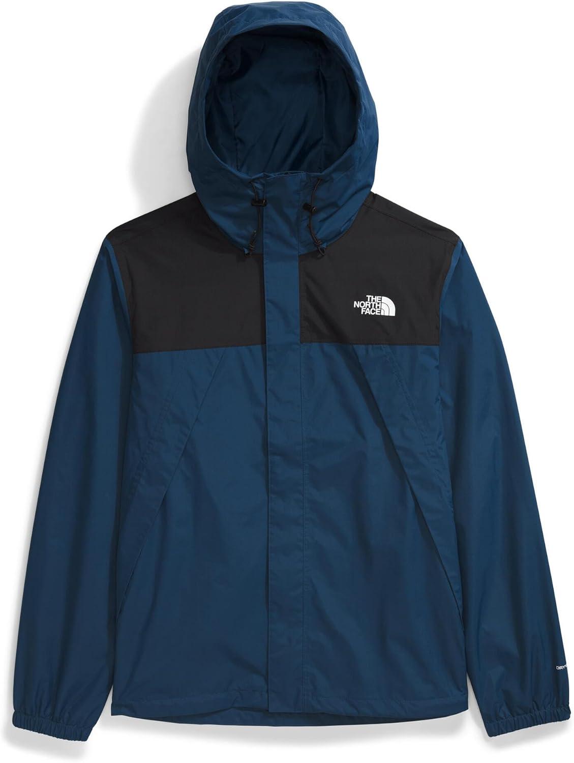 imageTHE NORTH FACE Mens Antora Triclimate Jacket Waterproof Shell Warm Inner Fleece Layer Adjustable 3 Piece HoodShady BlueTnf Blacknpf