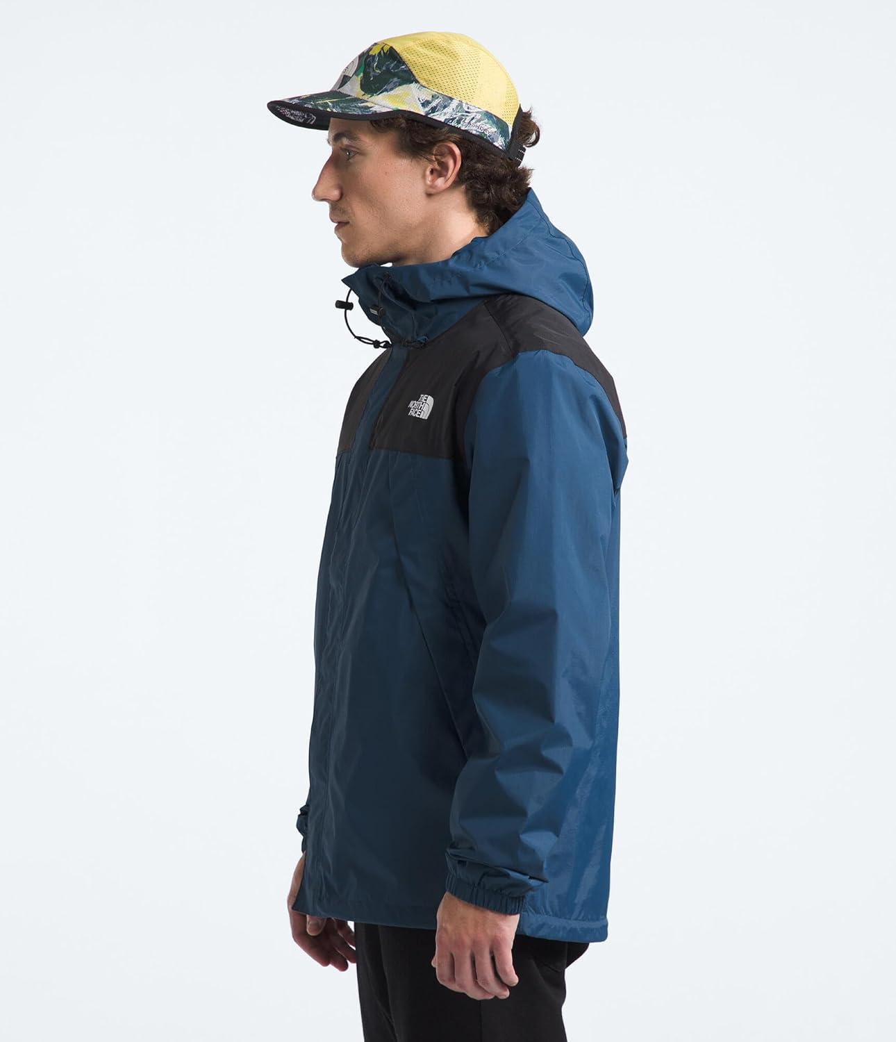 imageTHE NORTH FACE Mens Antora Triclimate Jacket Waterproof Shell Warm Inner Fleece Layer Adjustable 3 Piece HoodShady BlueTnf Blacknpf