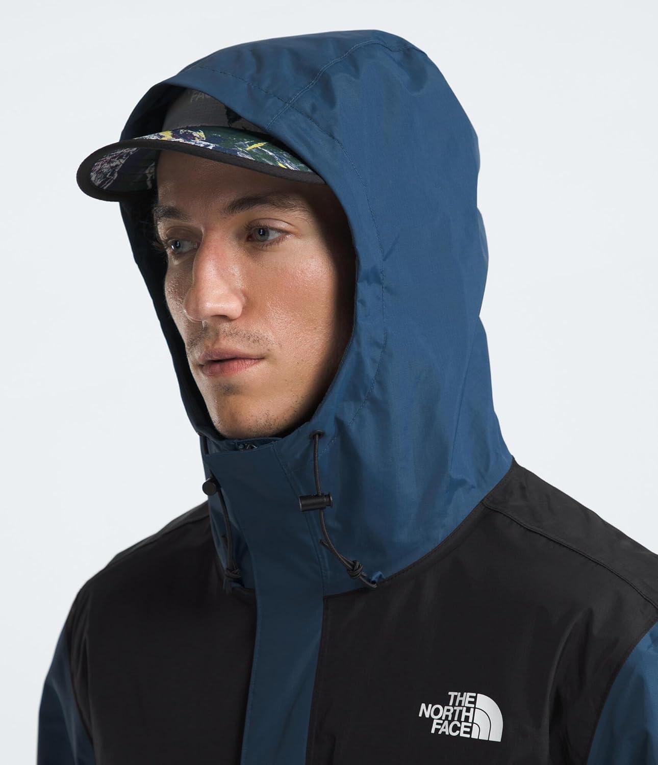 imageTHE NORTH FACE Mens Antora Triclimate Jacket Waterproof Shell Warm Inner Fleece Layer Adjustable 3 Piece HoodShady BlueTnf Blacknpf